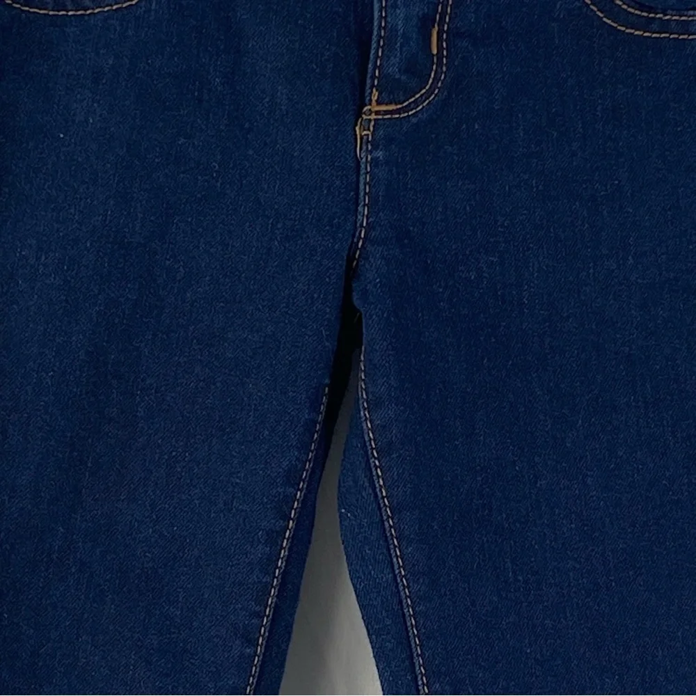 The Children’s Place Girl Skinny Dark Blue Jeans Waist Adjustable Band Size 6